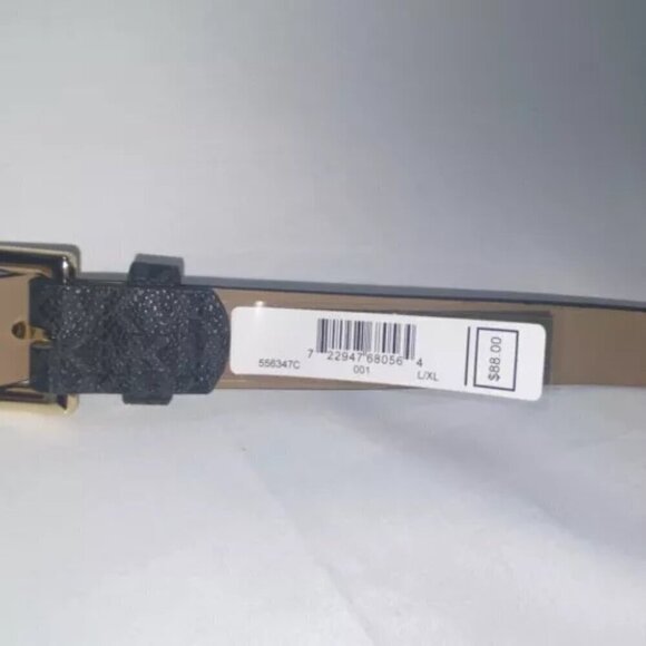 Michael Kors Belt Bag Black & Dark Gray Logo Fanny Pack L/XL NWT - Picture 11 of 13